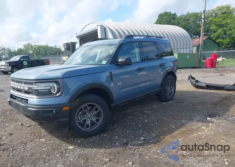 2024 Ford Bronco Sport Big Bend из США, поврежденный, VIN 3FMCR9B60RRE43895